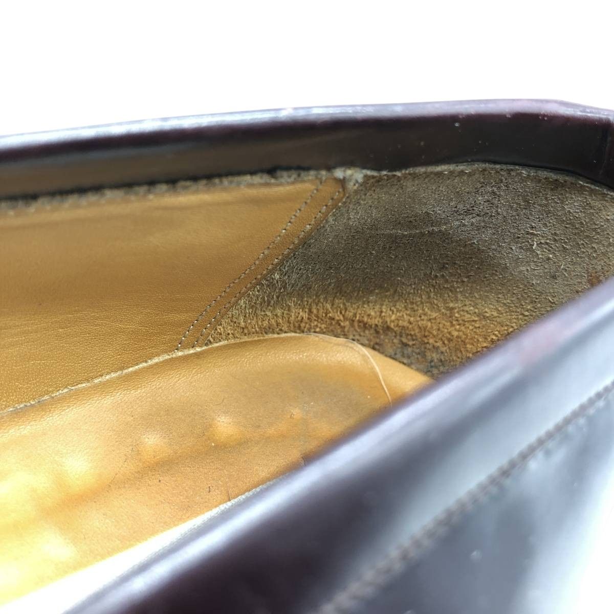 キルト タッセルローファー