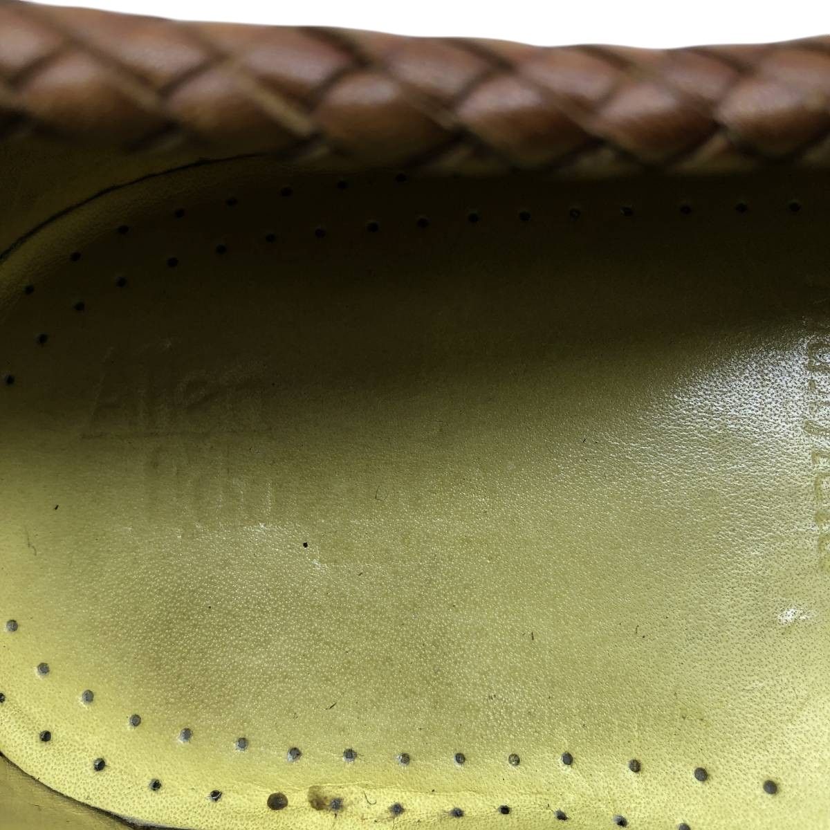  古着 アレンエドモンズ ALLEN EDMONDS Maxfield タッセルローファー 9 E メンズ27 0 cm相当 saa 014595 デッキシューズ 靴