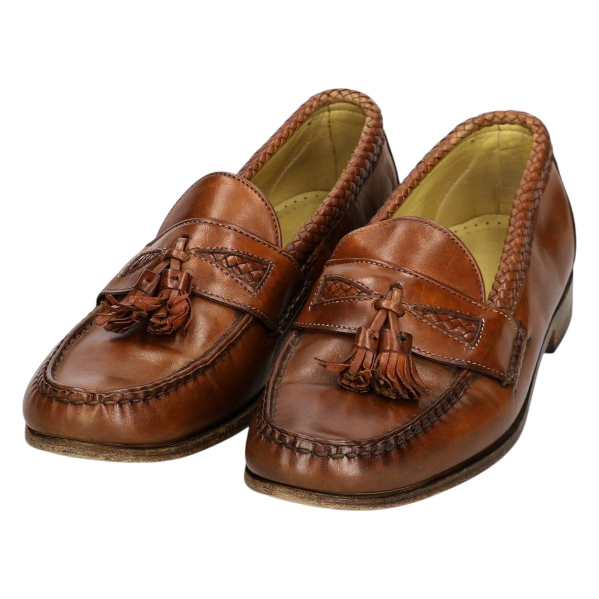 古着 アレンエドモンズ ALLEN EDMONDS Maxfield タッセルローファー 9 E メンズ27 0 cm相当 saa 014595