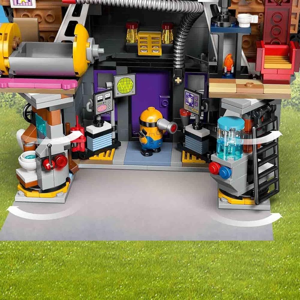 レゴ LEGO ミニオン ミニオンとグルー一家のおうち おもちゃ 玩具 プレゼント ブロック 女の子 男の子 子供 8歳 9歳 10歳 小学生 ごっこ遊び おままごと 75583