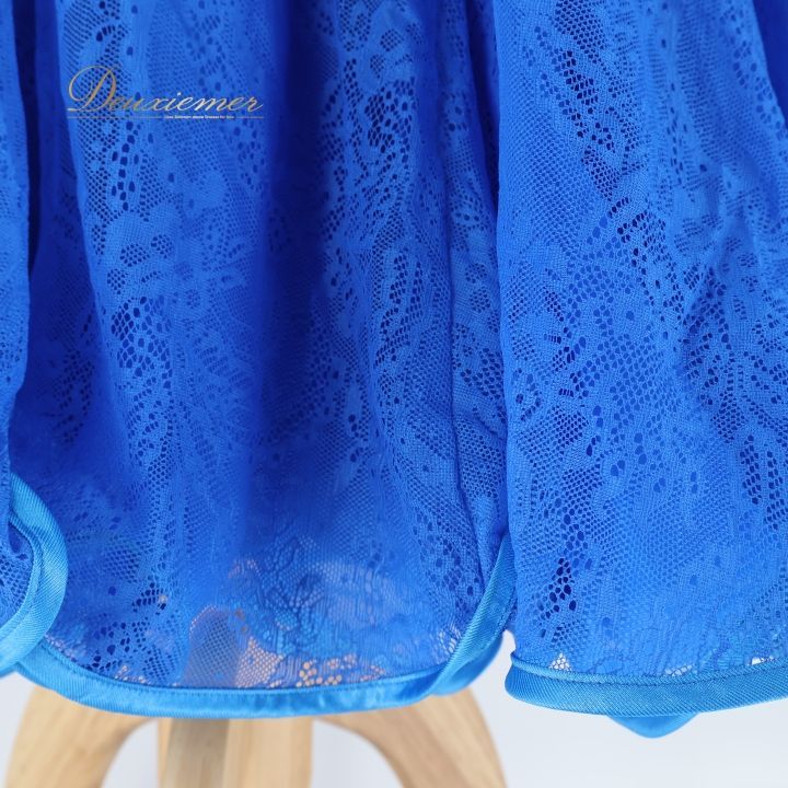 社交ダンス 衣装 セキネ SEKINE スタンダード ドレス ワンピース 青