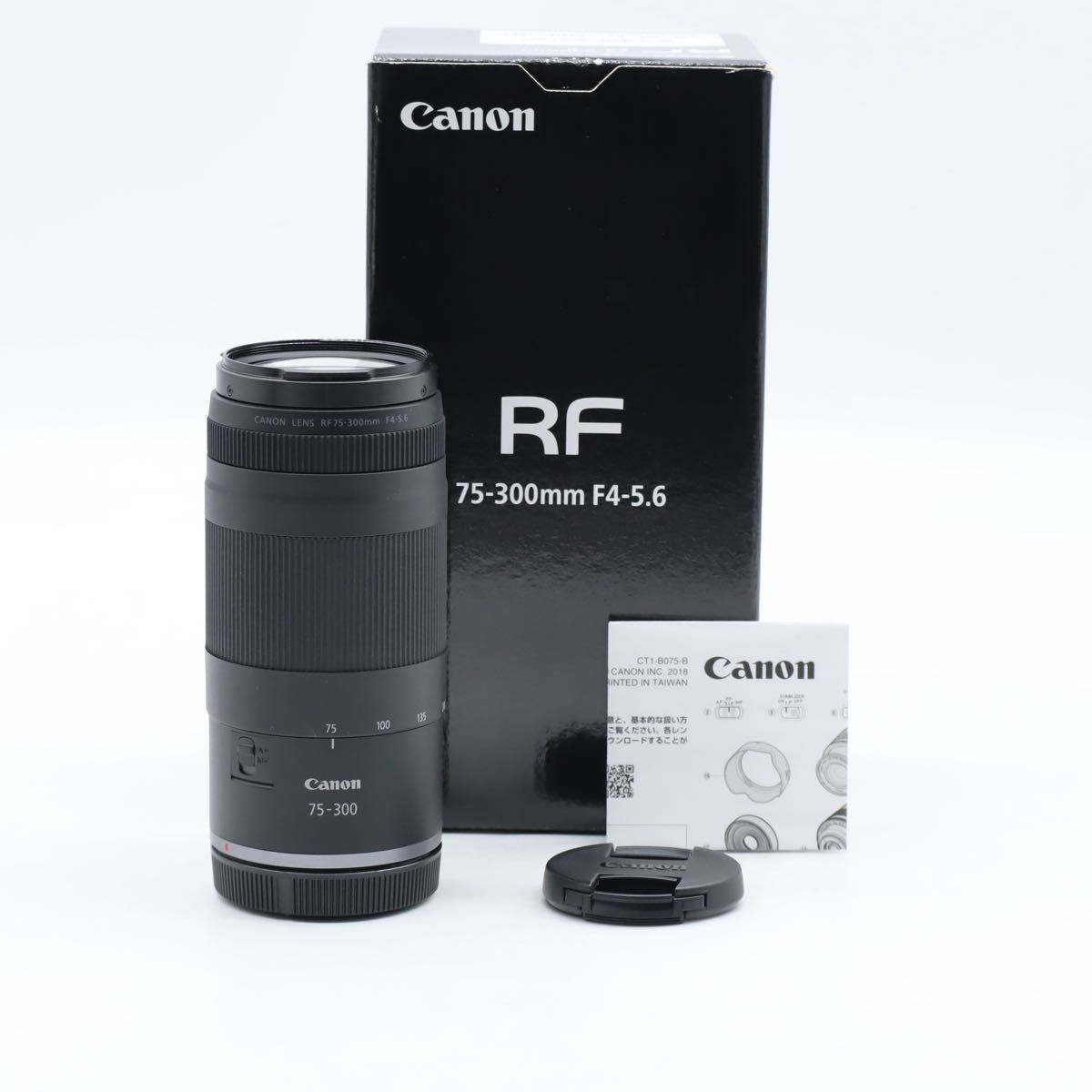 Canon RF 75‑300mm F4‑5.6 望遠ズームレンズ | EOS R対応・野生動物