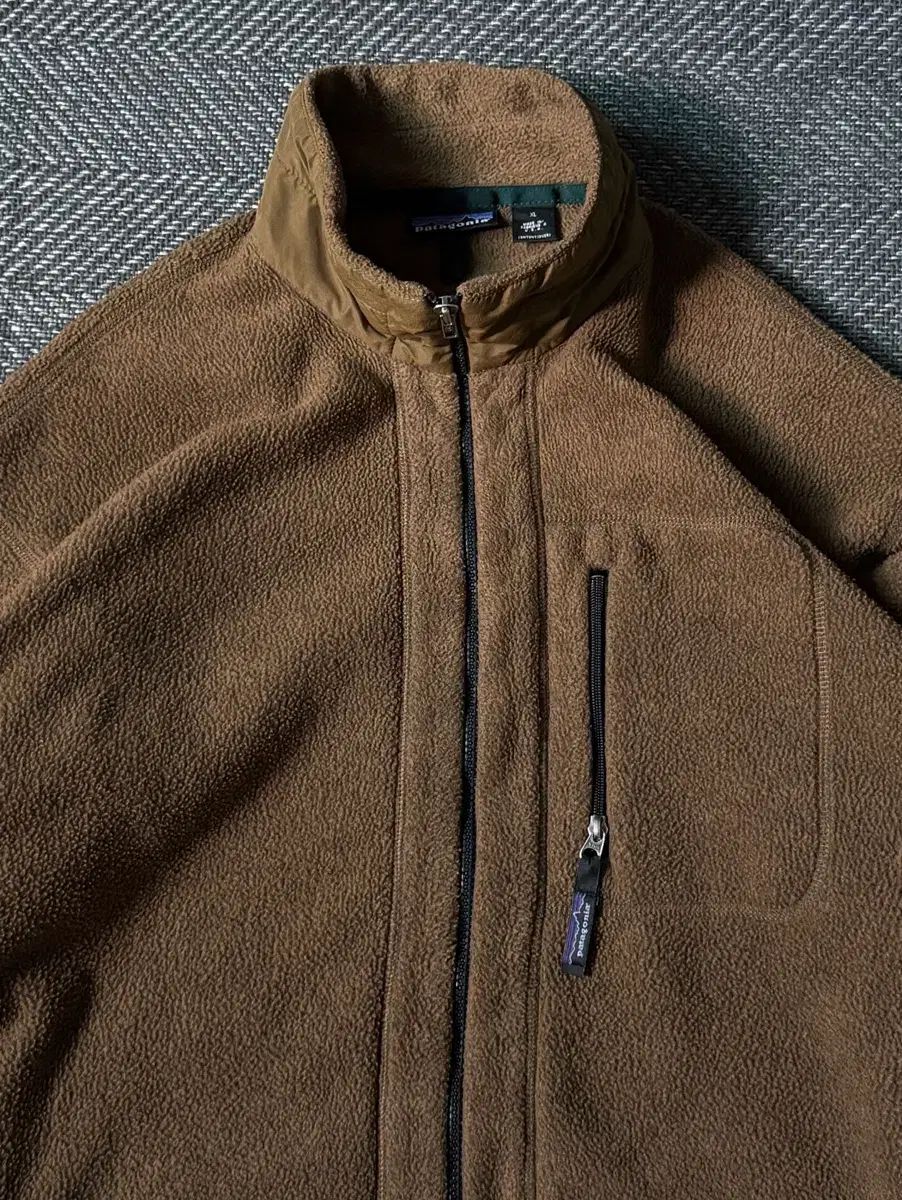 90 s USA patagonia レトロ フリース ジップアップ ジャケット 105-110