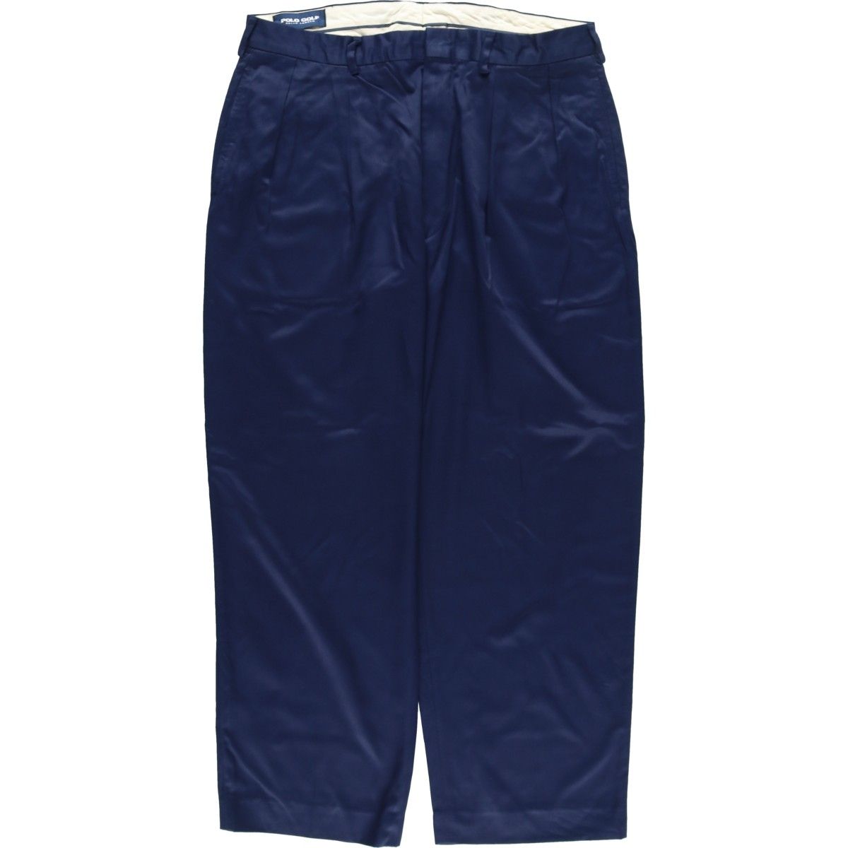 古着 ラルフローレン Ralph Lauren POLO GOLF ポロゴルフ ツータック スラックスパンツ メンズw 35相当|eaa 597276