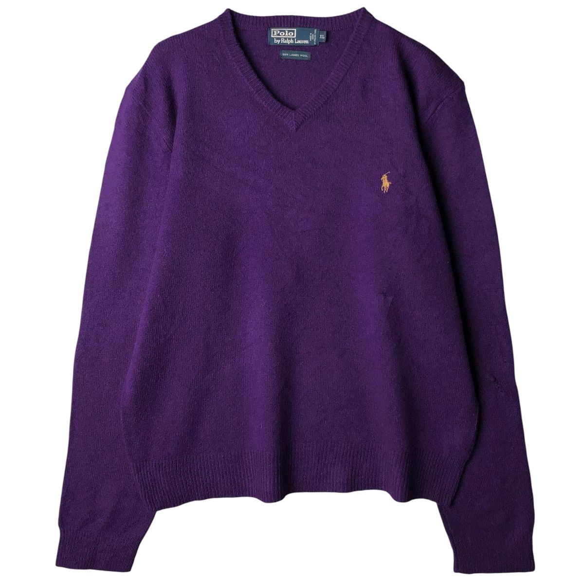 【状態◯】ポロ ラルフローレン ウール ニット セーター 古着 レトロ 古着 ラルフローレン Ralph Lauren 販売済み POLO by Ralph Lauren V