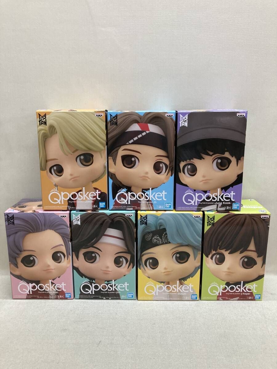 Q posket TinyTAN MIC Drop BTS フィギュア 7種セット - メルカリ