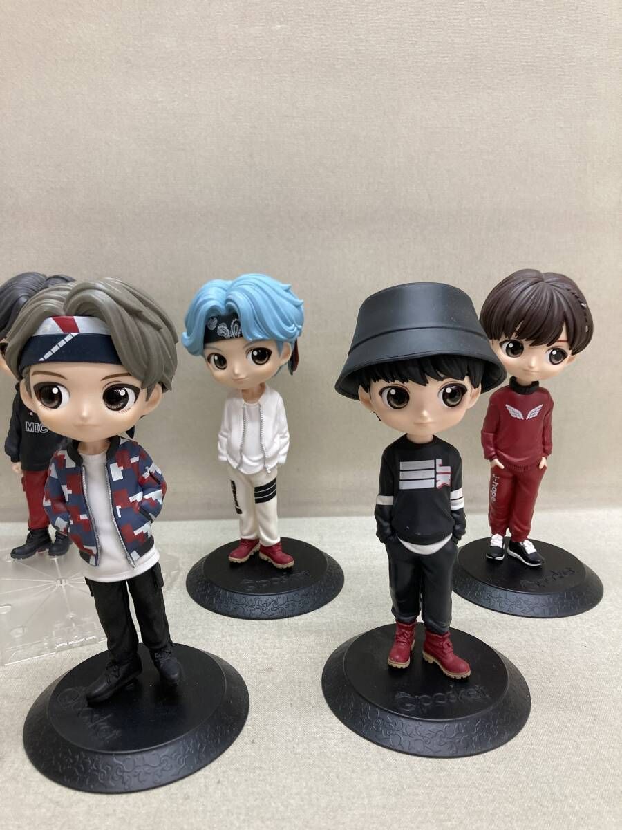 即購入可！ BTS TinyTAN MIC Drop Qposket ７種セット Q posket TinyTAN MIC Drop BTS フィギュア 7種セット - メルカリ