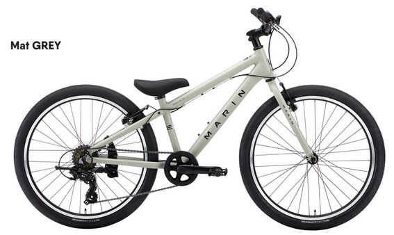 MARIN BIKES DONKY JR 24 MATTE MOCA マリンバイク ドンキージュニア 24インチ マットグレー