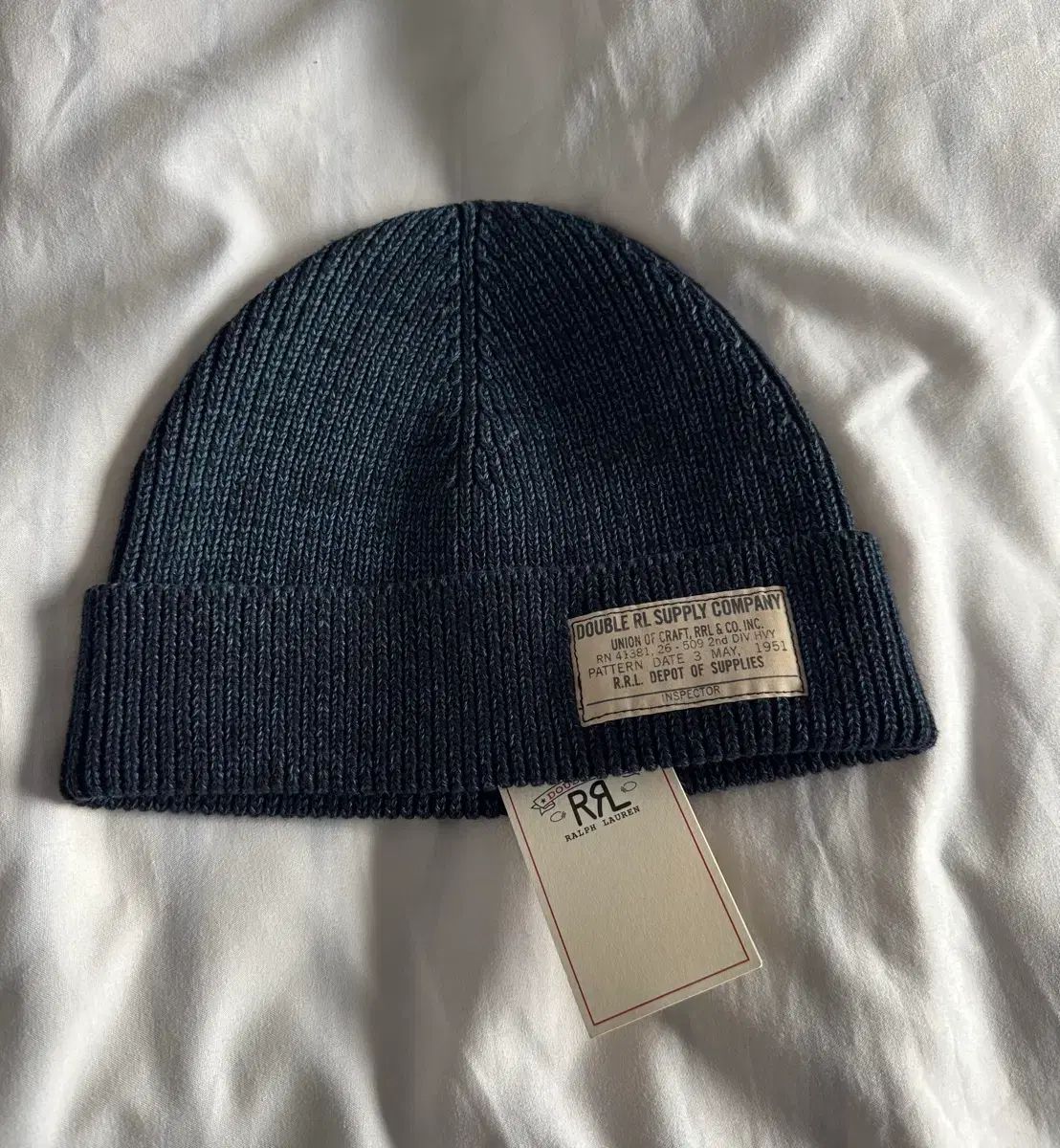 RRL ダブルアールエル コットン ウォッチキャップ ビーニー Indigo 靴