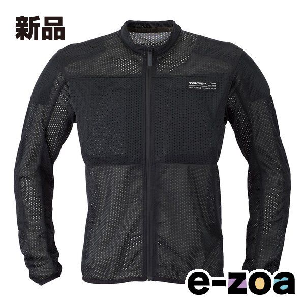 RS Taichi アールエスタイチ バイク用 春夏 ステルス CE プロテクション インナー ブラック Lサイズ TRV 099 BLACK L 2643906