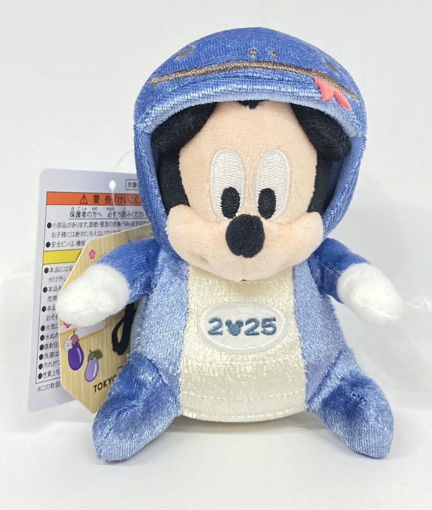 東京ディズニーリゾート 干支ぬいぐるみバッジ HAPPY NEW YEAR 巳 2025
