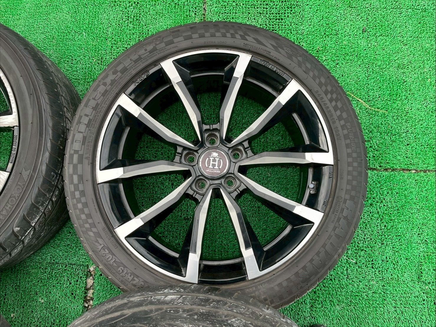 2410 241 RAYS レイズ フルクロス 19インチ タイヤ ホイール セット 245 45 R 19