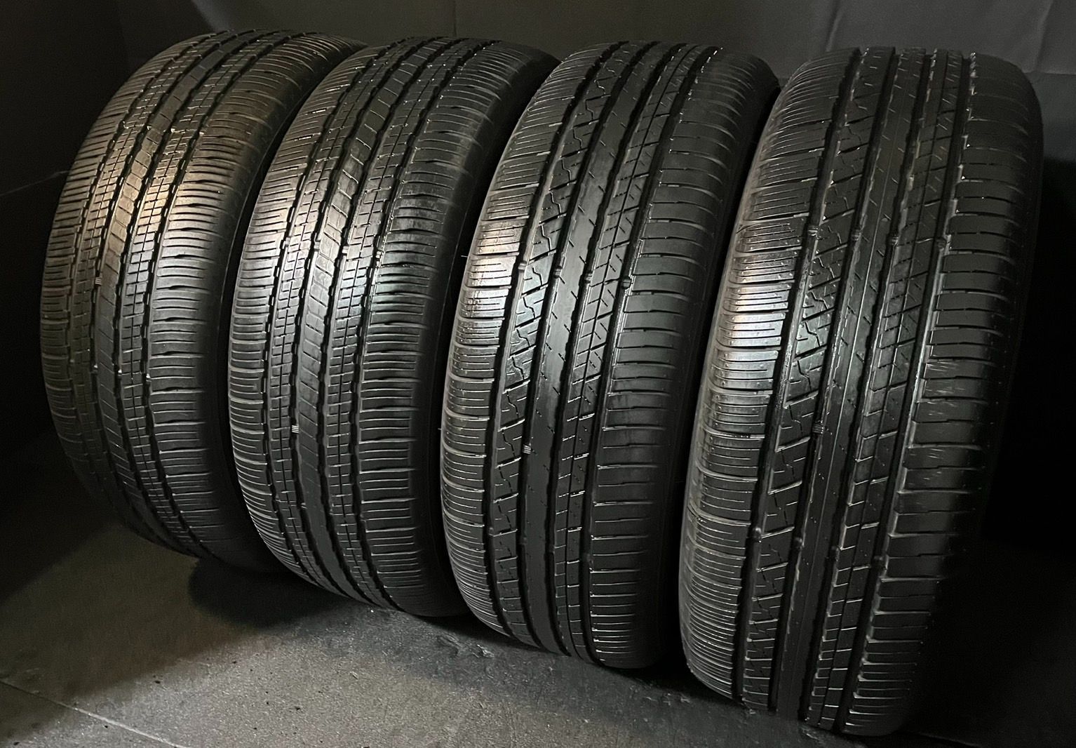 2025 製 約7～9 6分山 ファルケン FALKEN ジークス ZIEX ZE 001 A S 225 55 R 18 4本 h_855