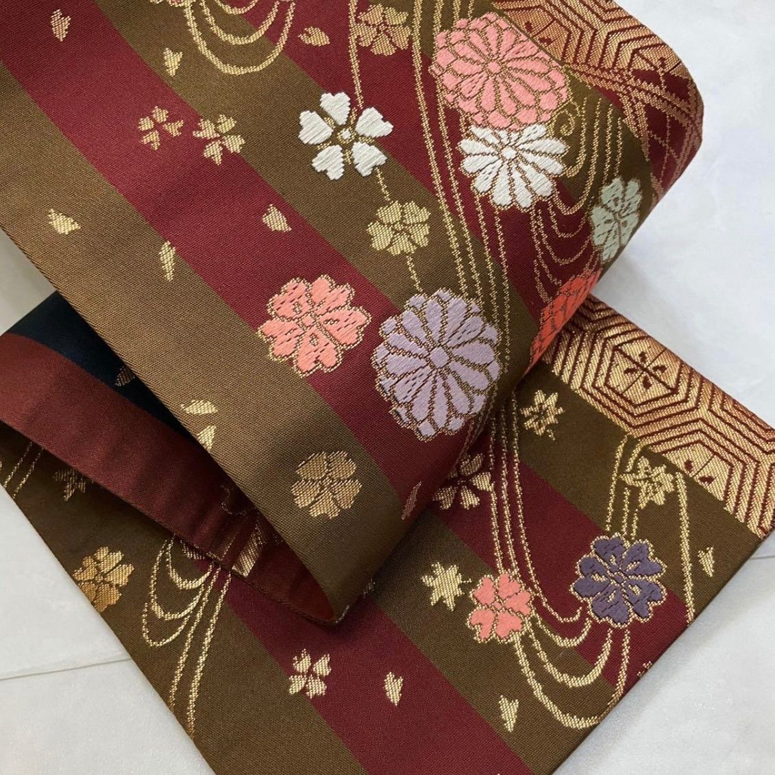 ○kimono+one○kimonoarisa○美品○最高級西陣織唐織正絹