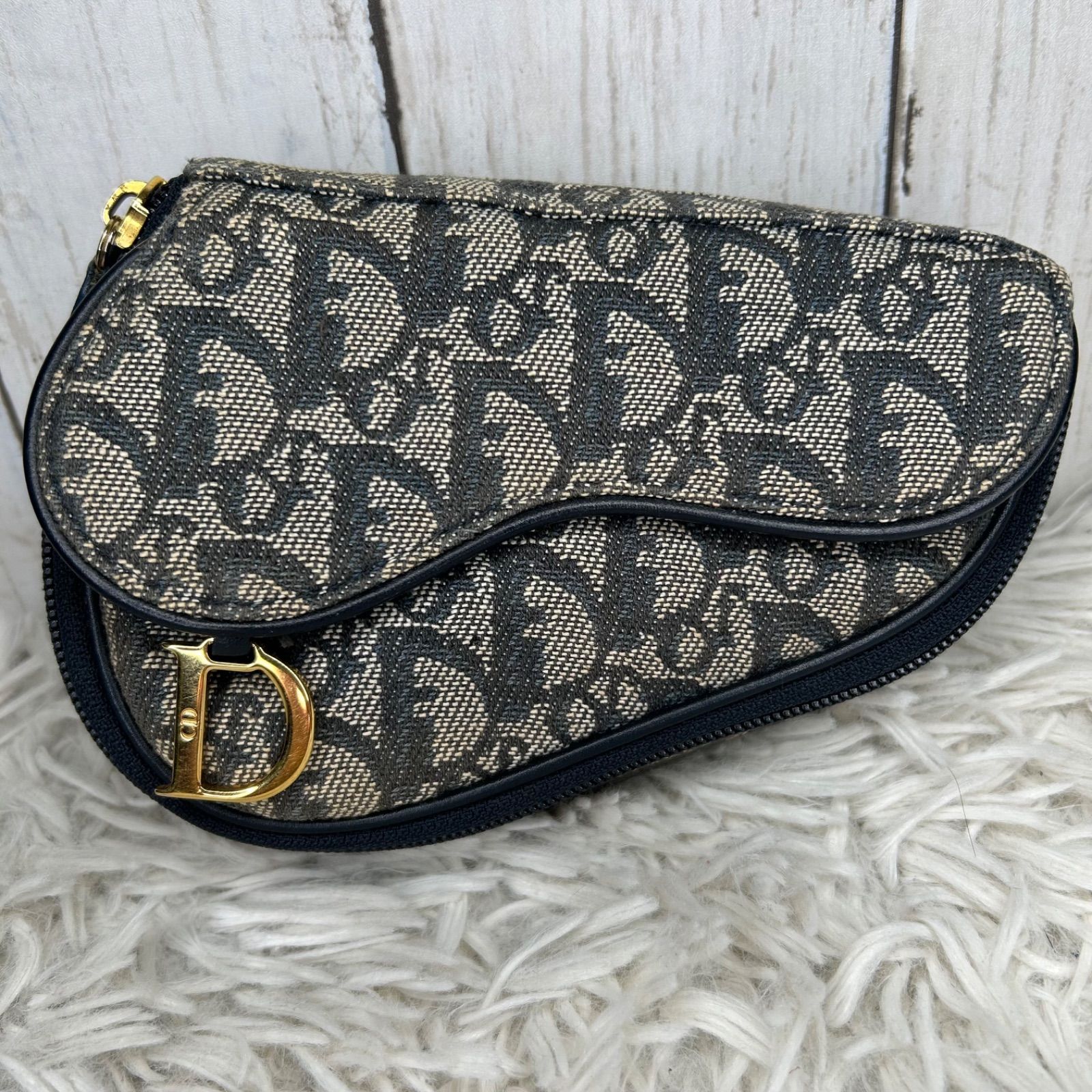 Christian Dior トロッター ディオール サドルポーチ ポーチ