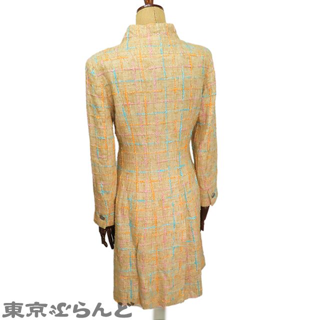 CHANEL ツイード ヴィンテージ コート 101787110 シャネル CHANEL ツイード ヴィンテージ コート