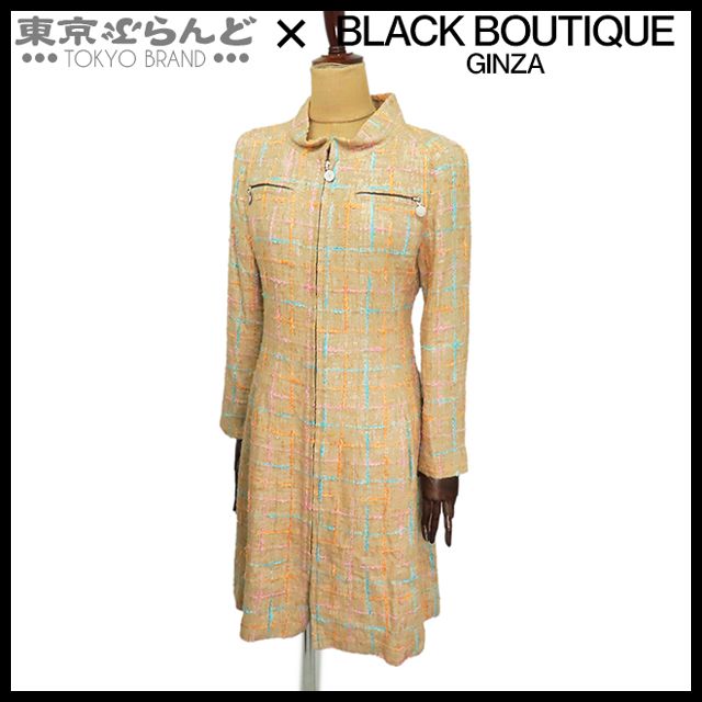 CHANEL ツイード ヴィンテージ コート 101787110 シャネル CHANEL ツイード ヴィンテージ コート