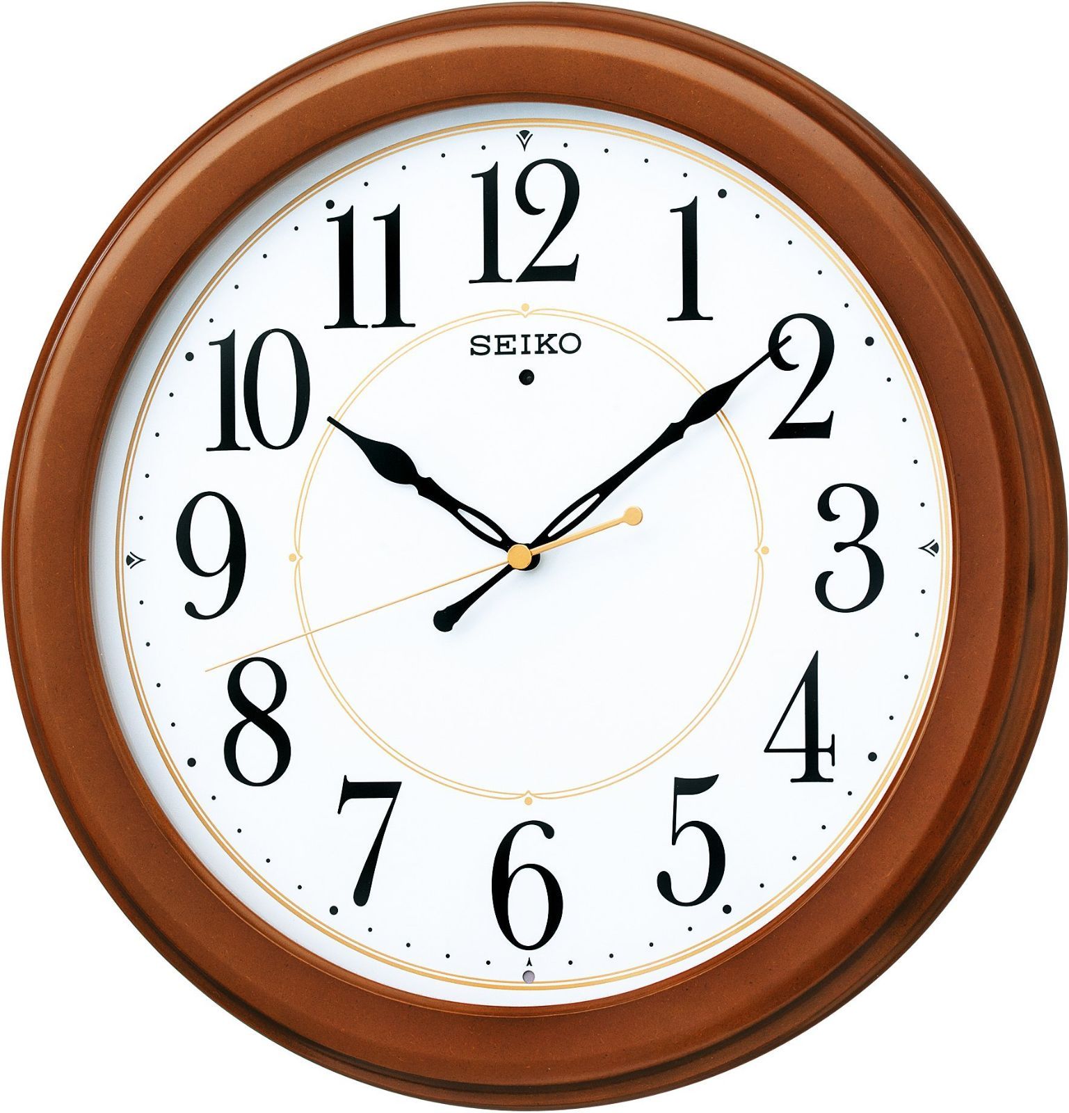 人気商品】セイコークロック(Seiko Clock) 掛け時計 電波 アナログ 木