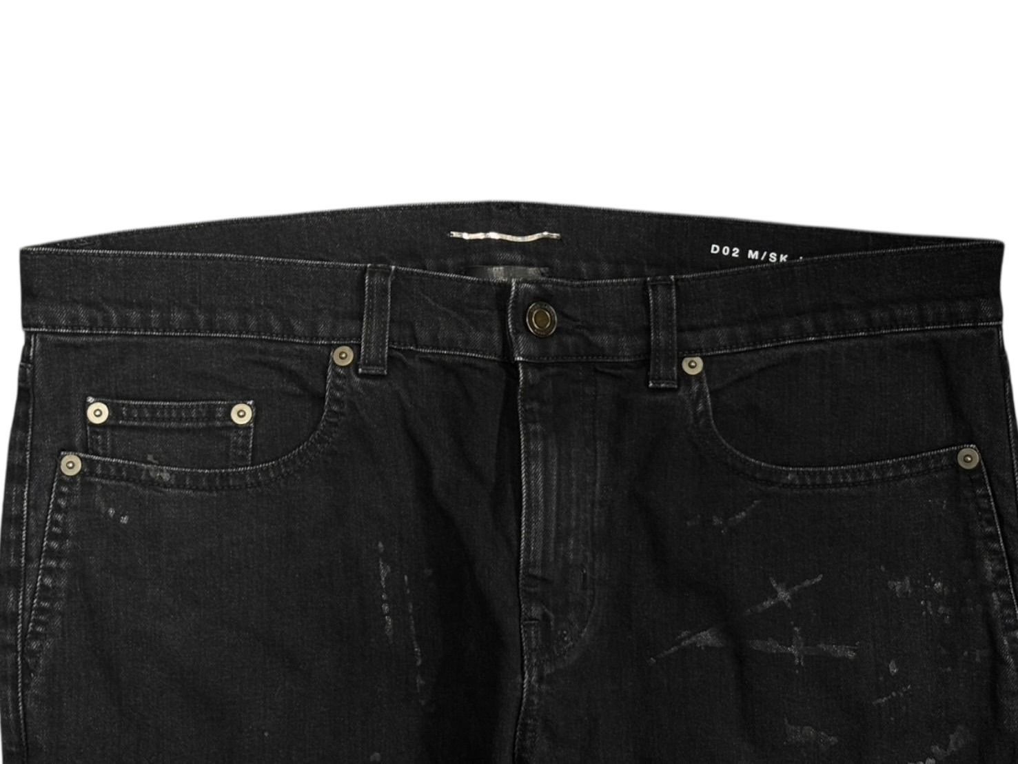 SAINT LAURENT サンローラン デニムパンツ ボトム 4b010238 ブラック 