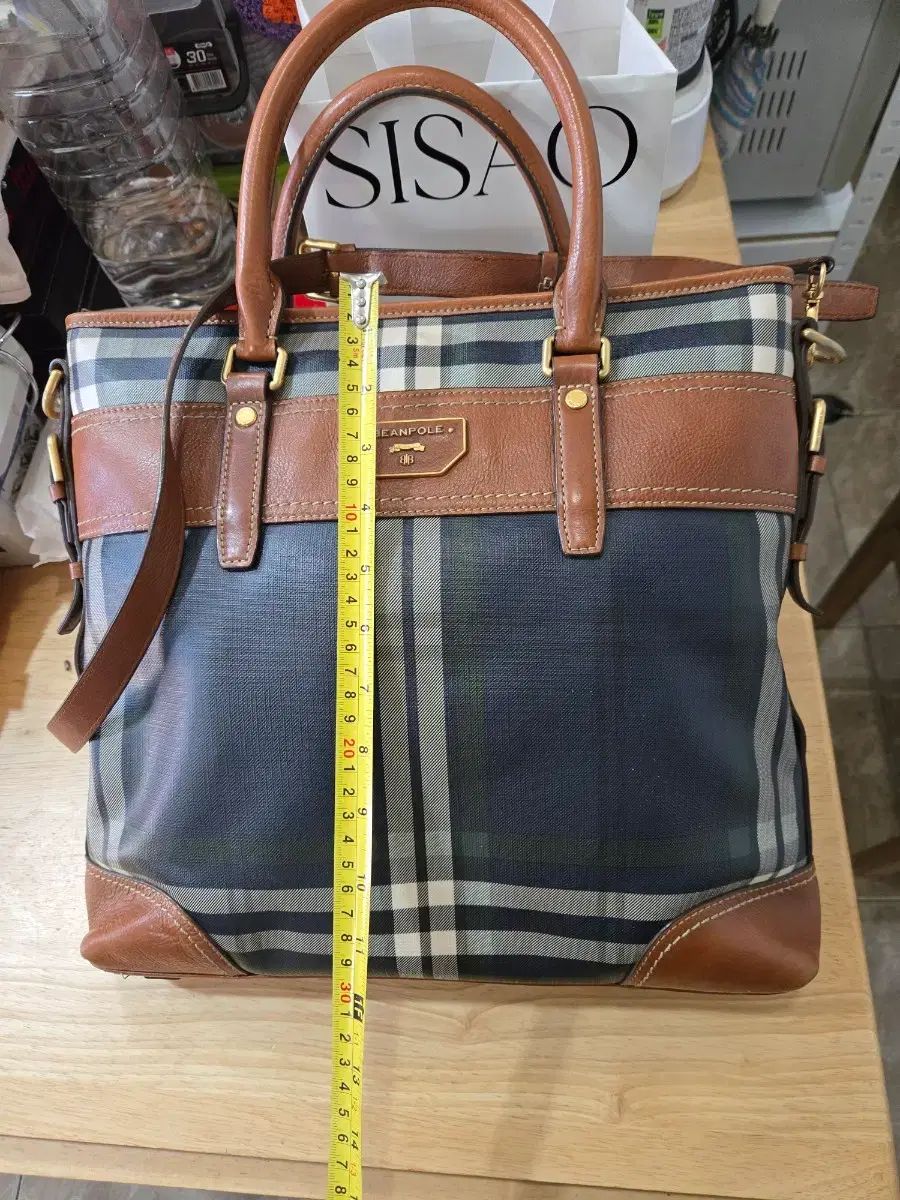 ビーンポール CHECK パータン TOTEバッグ - SHOULDERバッグ