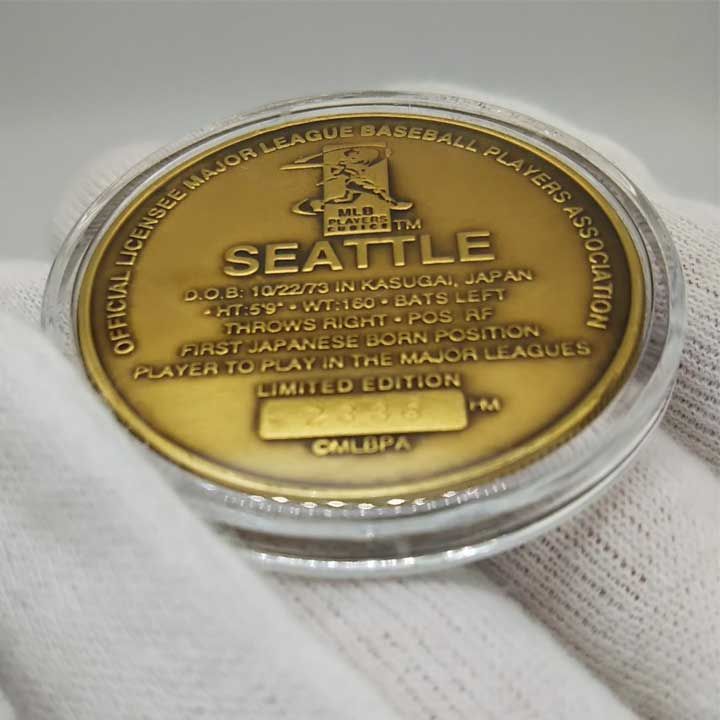 イチロー選手 リミテッドエディションメダル シアトルマリナーズ
