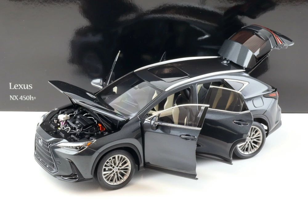 京商 1|18 レクサス NX 450 h グラファイトブラック ガラスフレーク 開閉 Kyosho Lexus 2025 Graphite Black GF