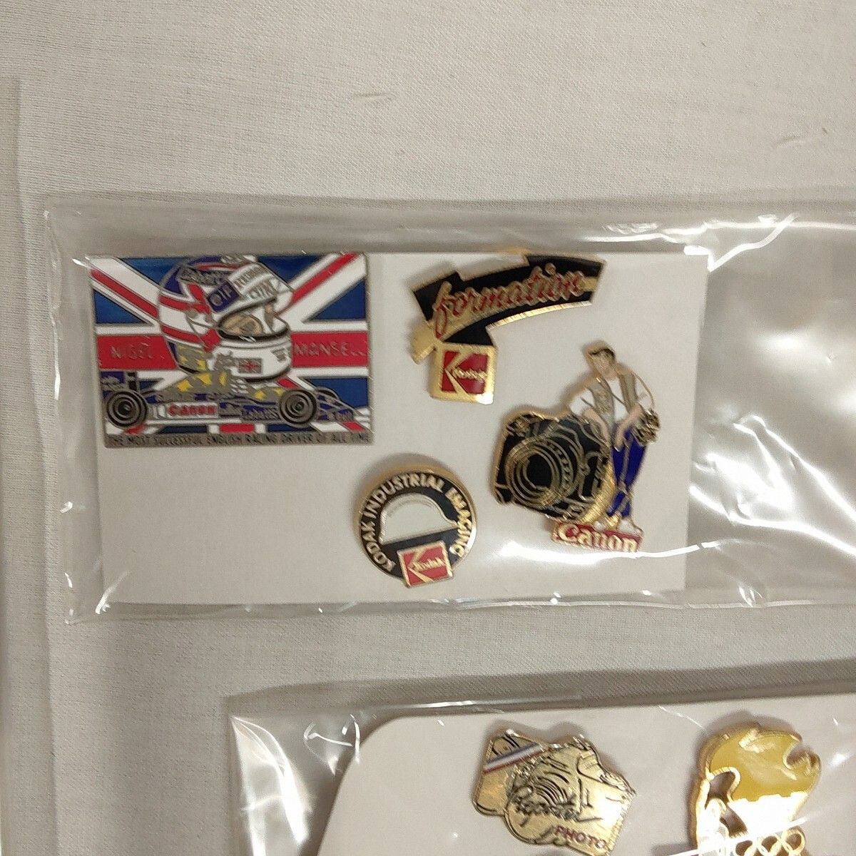 ピンバッジ カメラ・フィルム・報道関係 36個セット Kodak・Canon