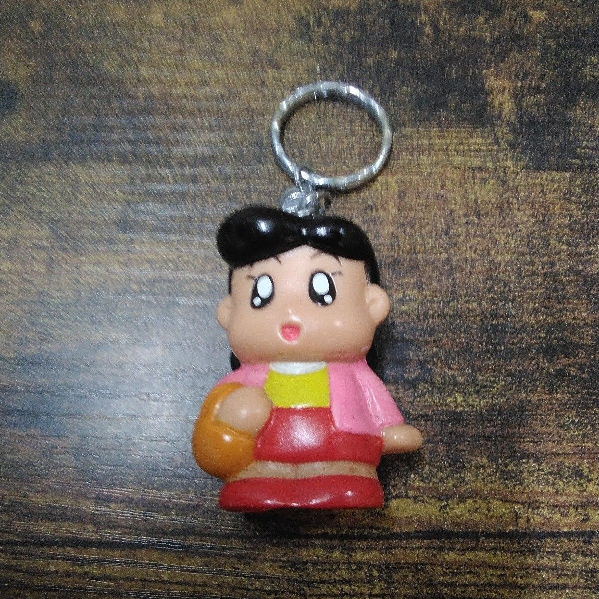 キーホルダー 昭和レトロ キーホルダー 「天才バカボン パパ、ママ