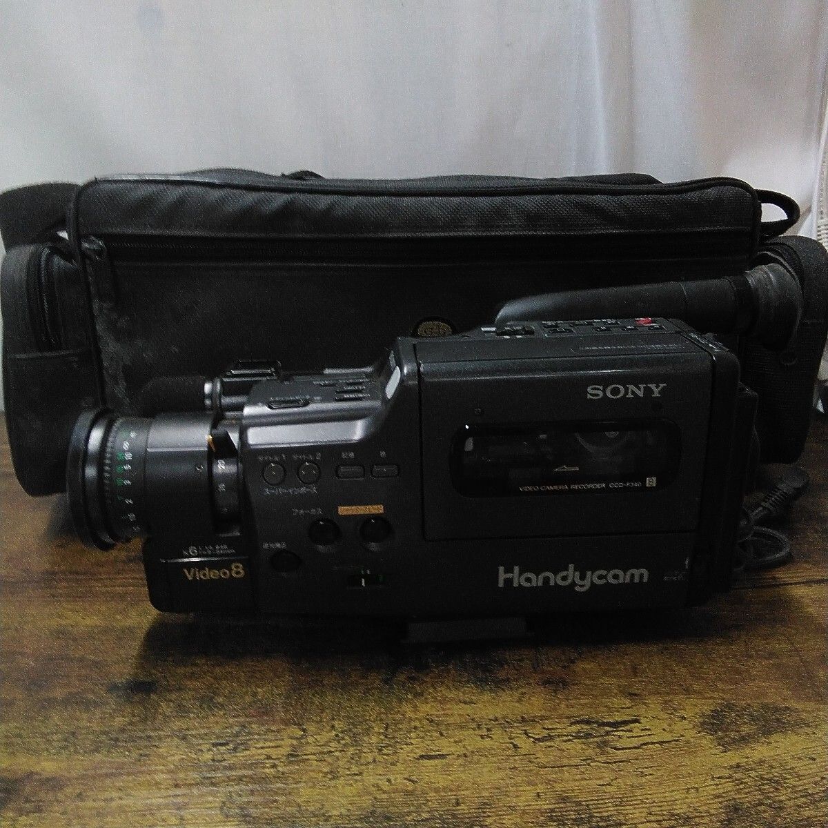 ビデオカメラ ソニー ビデオカメラ 「ハンディカム CCD-F340 ビデオ