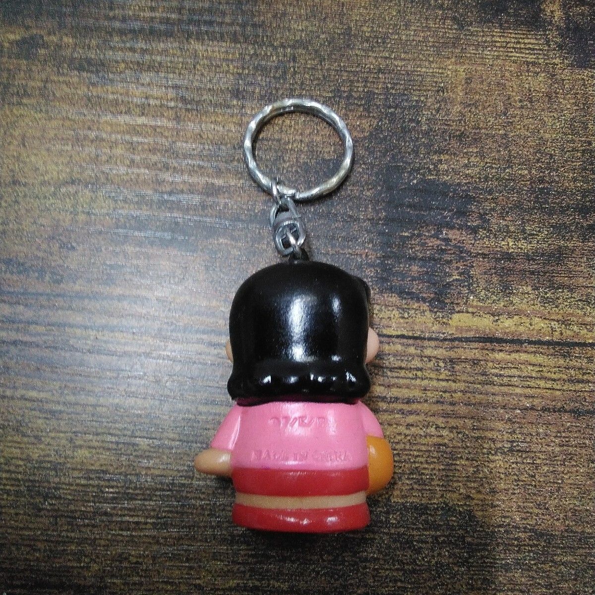 キーホルダー 昭和レトロ キーホルダー 「天才バカボン パパ、ママ