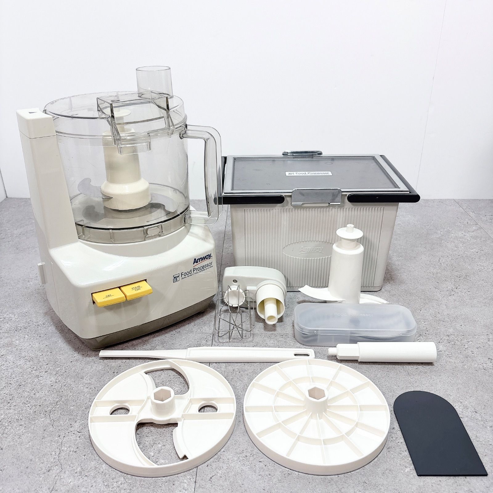 Amway アムウェイ フードプロセッサー 動作確認済 付属品多数 付属品