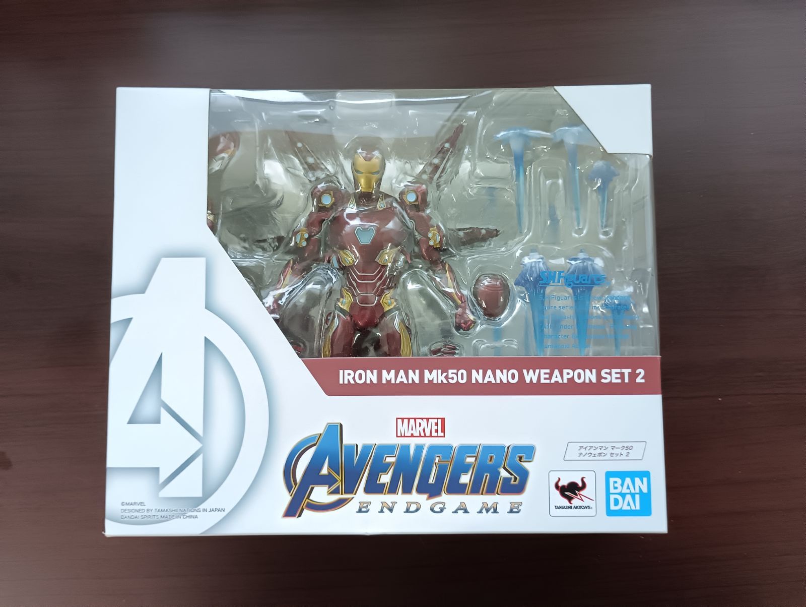 S.H.ーツ アベンジャーズ アイアンマン マーク50 ナノウェポンセット2
