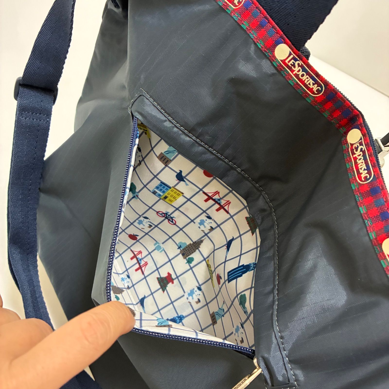 Lesportsac レスポートサック × familiar ファミリア☆2way トート