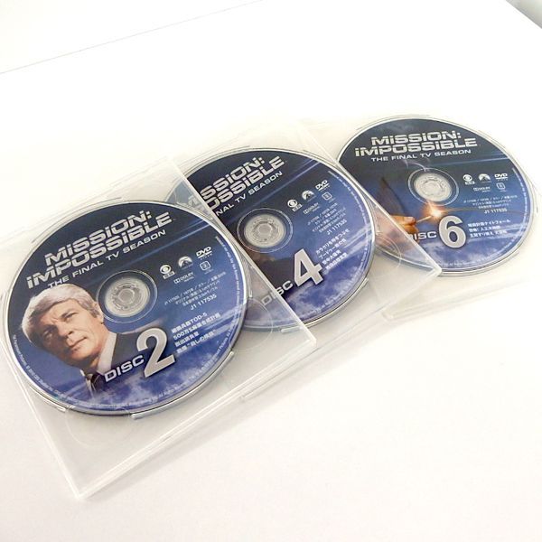 スパイ大作戦 シーズン7 爆発 DVD 6枚セット トク選BOX 海外TV MISSION