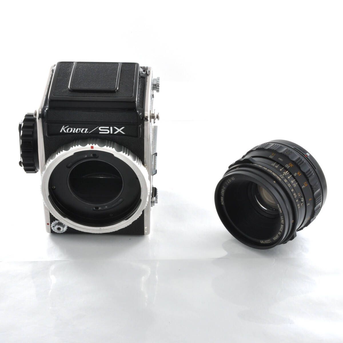 コーワ Kowa SIX LENS S 85 mm F 2 8 レンズセット 動作良好 M 783 A