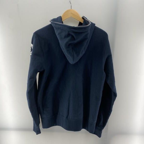 Stussy×A Bathing Ape 30周年記念 袖プリント ジップパーカー ネイビー size L ステューシー 24