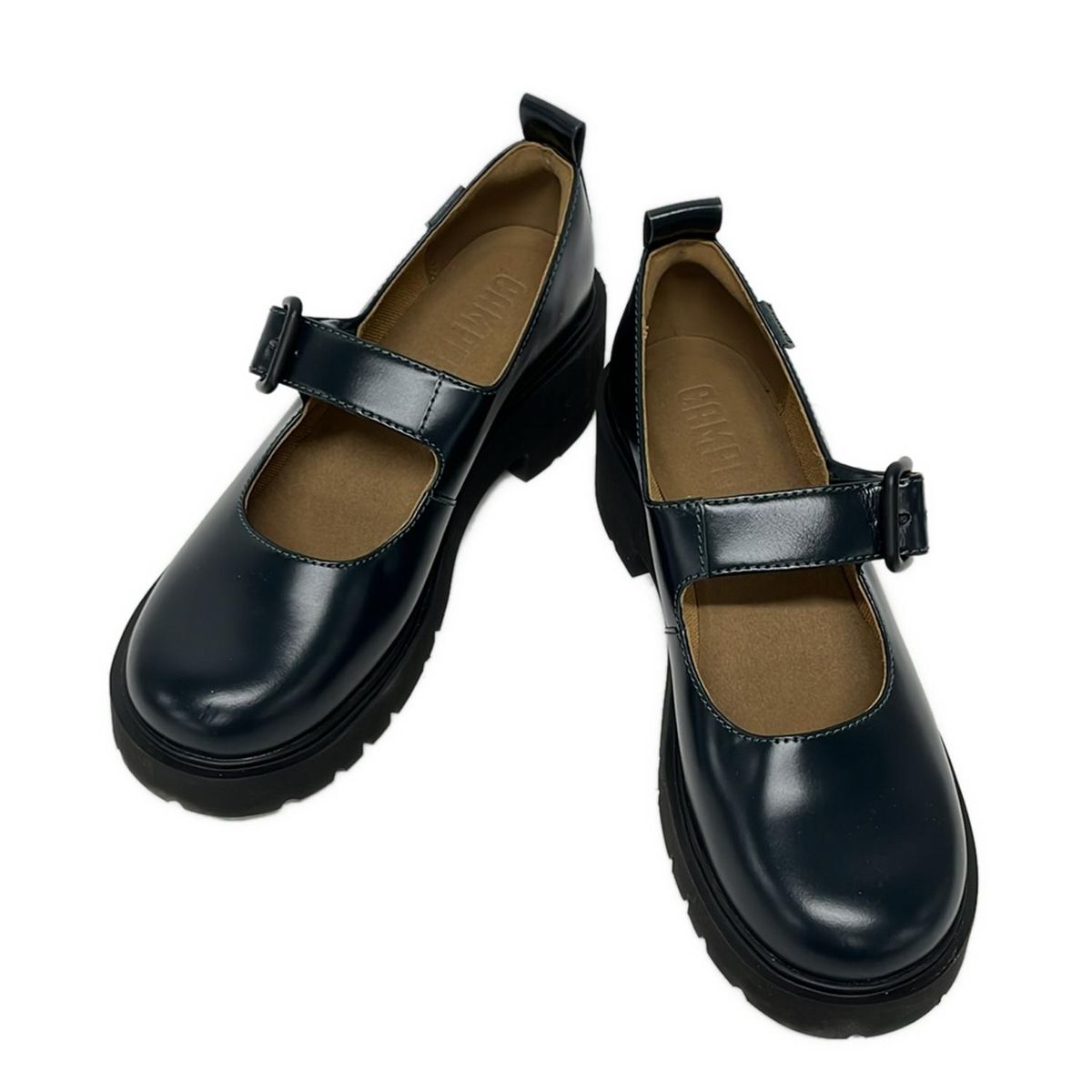 CAMPER(カンペール) ローファー 38 レディース - ダークグリーン