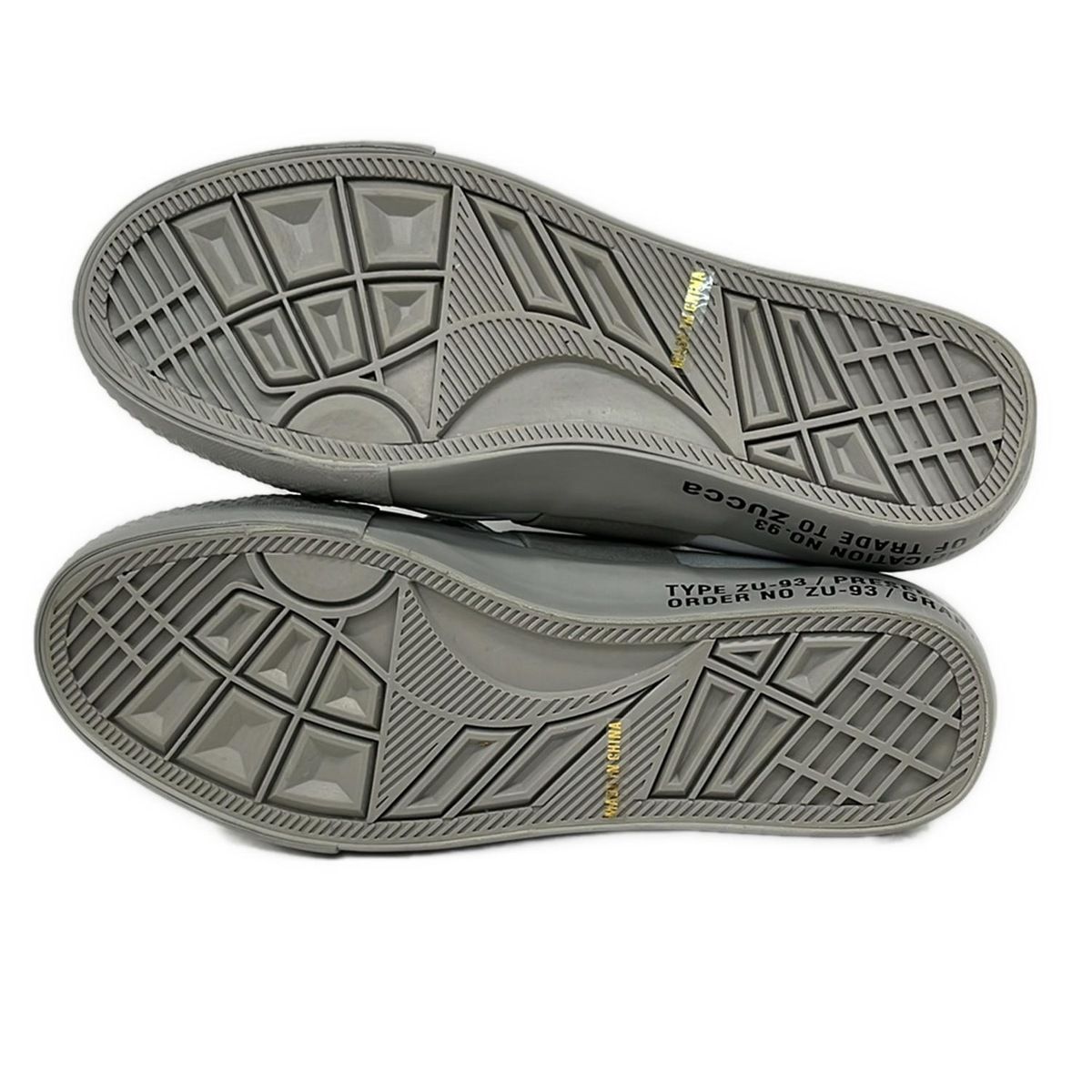  ZUCCA ズッカ スリッポン M レディース - シルバー×グレー その他 靴