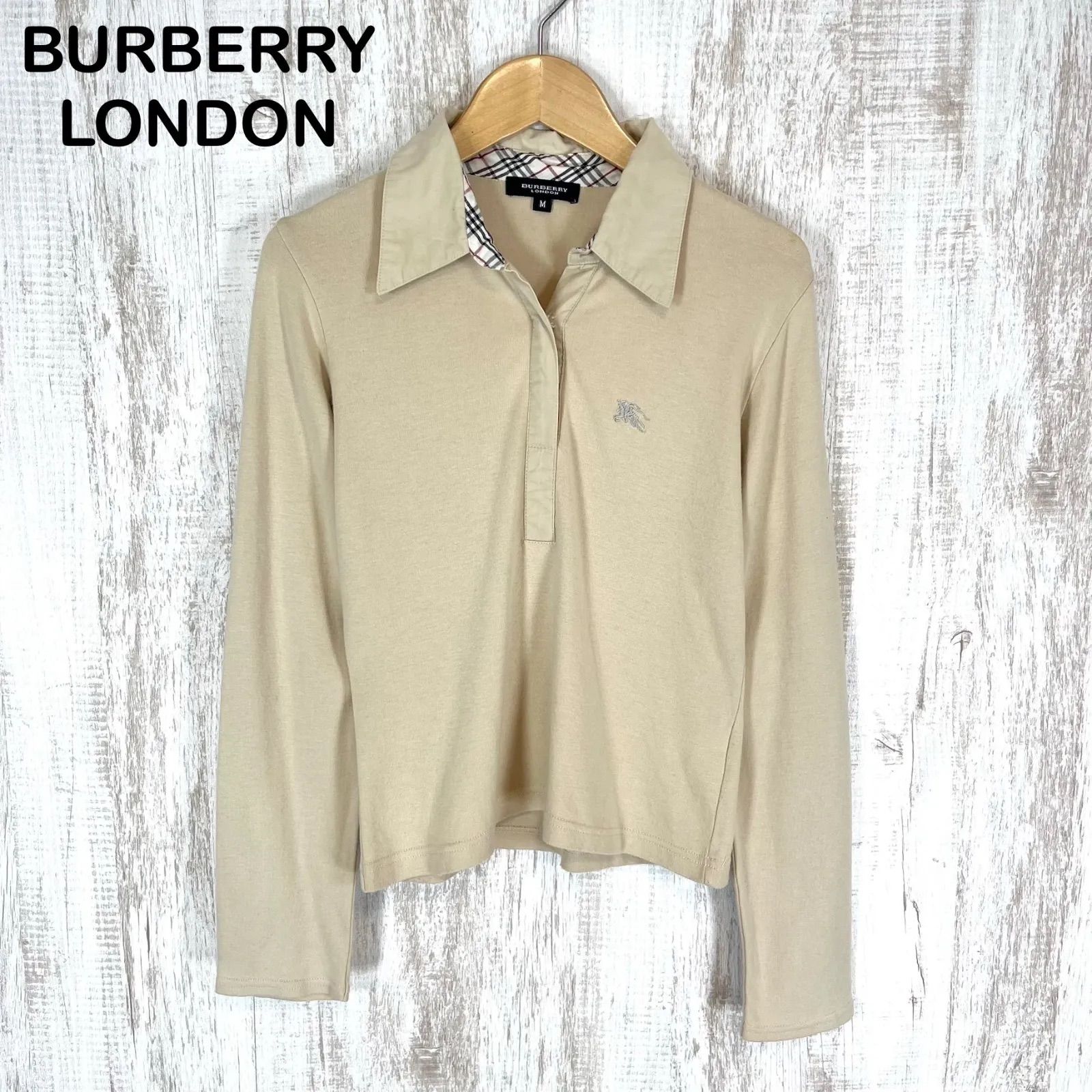 BURBERRY LONDON バーバリーロンドン ホースロゴ刺繍 ノバチェック