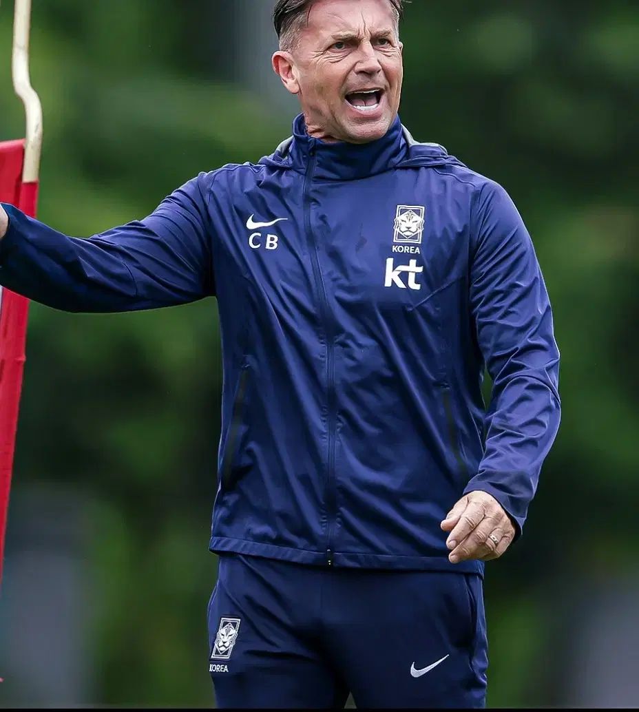 22-24 レディース 韓国国家代表 メンズスタッフ用 レインジャケット