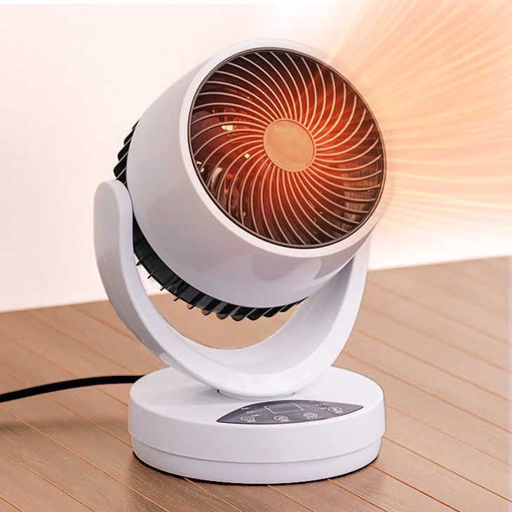 1台4役!!ひえぽか温冷扇 サーキュレーター 温風ヒーター 暖房 衣類乾燥