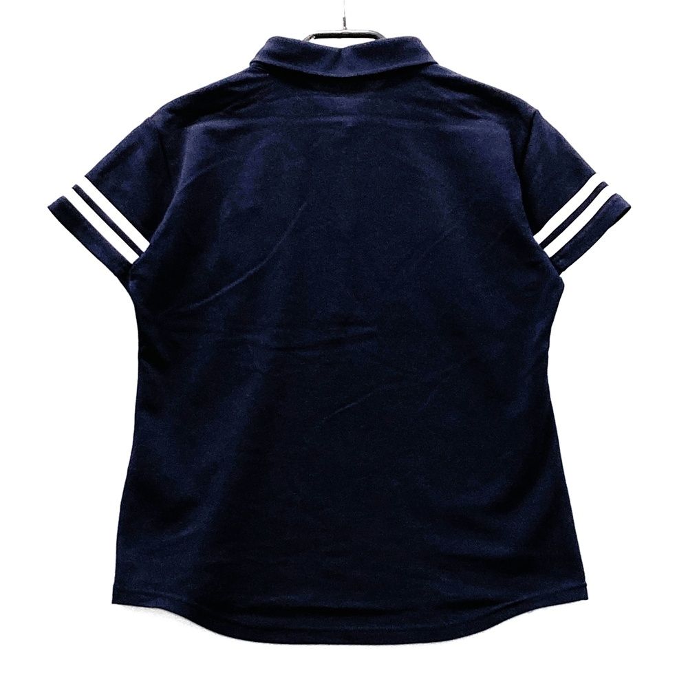 サイズ：1 23区GOLF ニジュウサンクゴルフ 半袖ポロシャツ ネイビー系