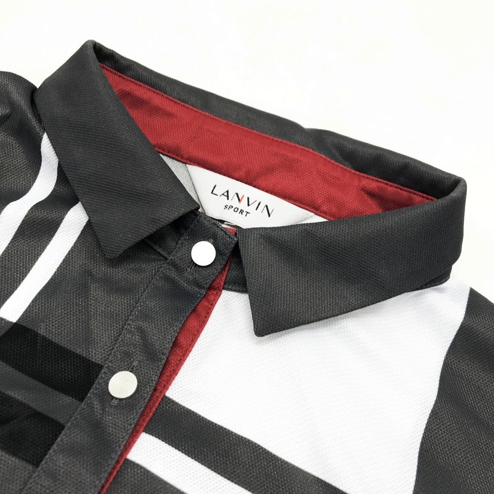 サイズ： LANVIN SPORT ランバン スポール 半袖ポロシャツ チェック柄