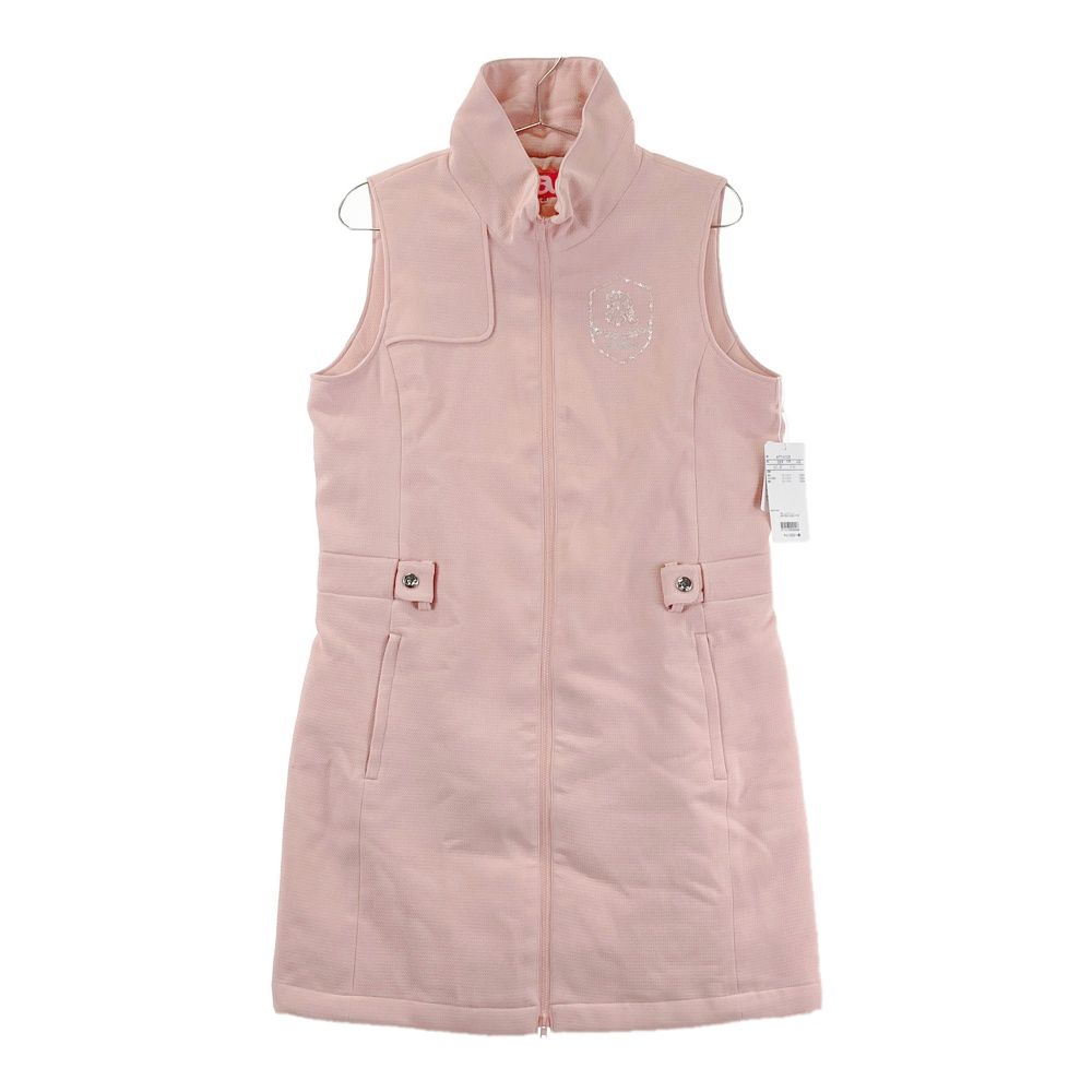 サイズ 40 アルチビオ 中綿ジップワンピース ピンク系 ゴルフウェア レディース ストスト