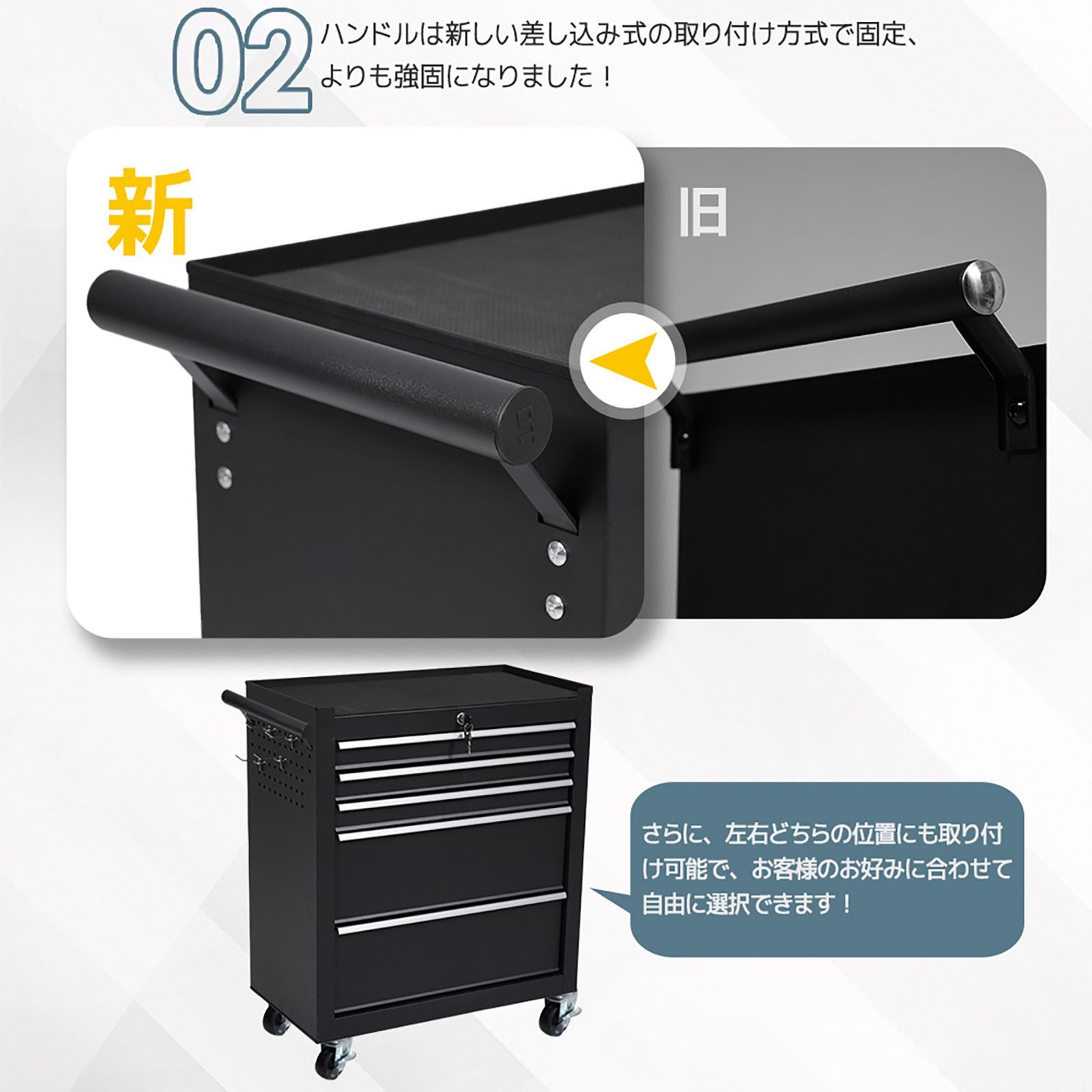ツールキャビネット ツールワゴン ツールカート工具カートロール 