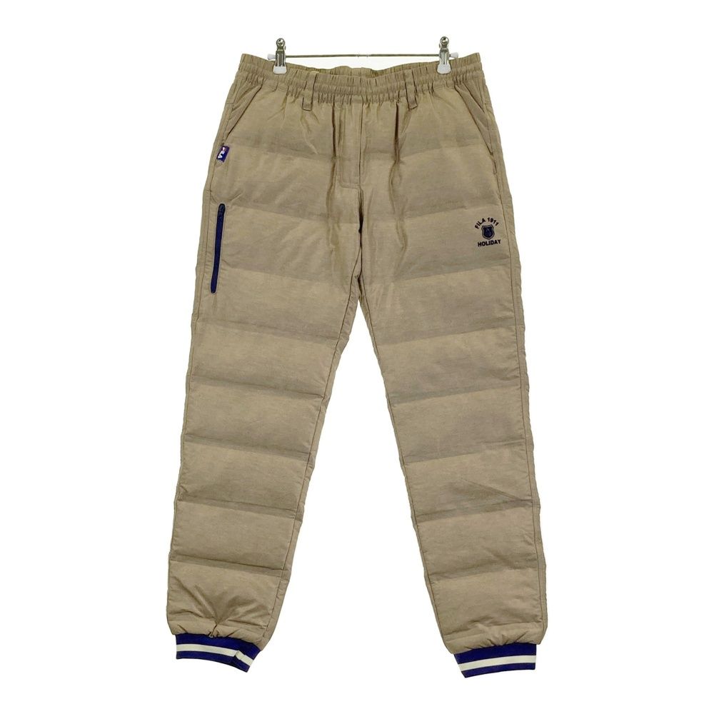 サイズ LL FILA GOLF フィラゴルフ ダウン ジョガーパンツ ブラウン系 ゴルフウェア レディース ストスト