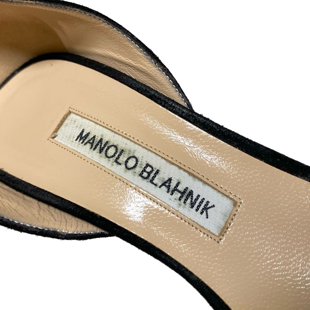 MANOLO BLAHNIK(マノロブラニク) パンプス 37 レディース - 黒 - メルカリ
