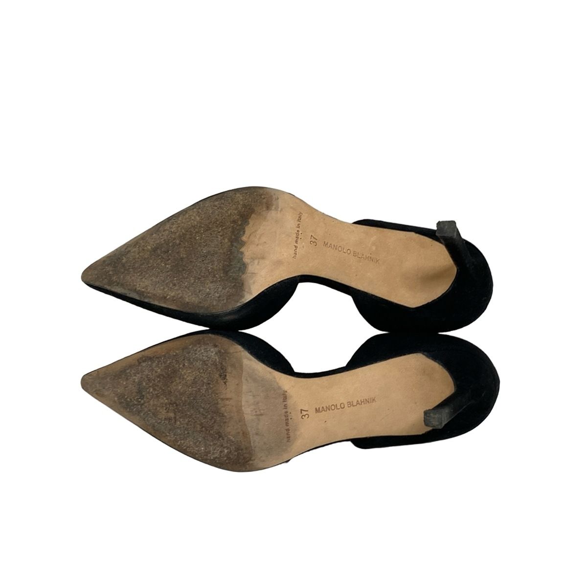 MANOLO BLAHNIK(マノロブラニク) パンプス 37 レディース - 黒 - メルカリ