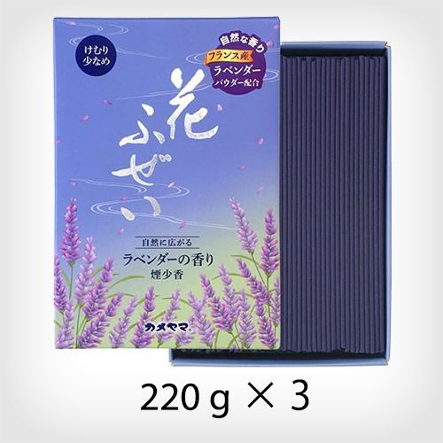 すぱるん♬ Nymphea パウダー紙箱 5個セット　新品　希少 3個セット】カメヤマ 花ふぜい ラベンダー 煙少香 徳用大型 約220g【A2