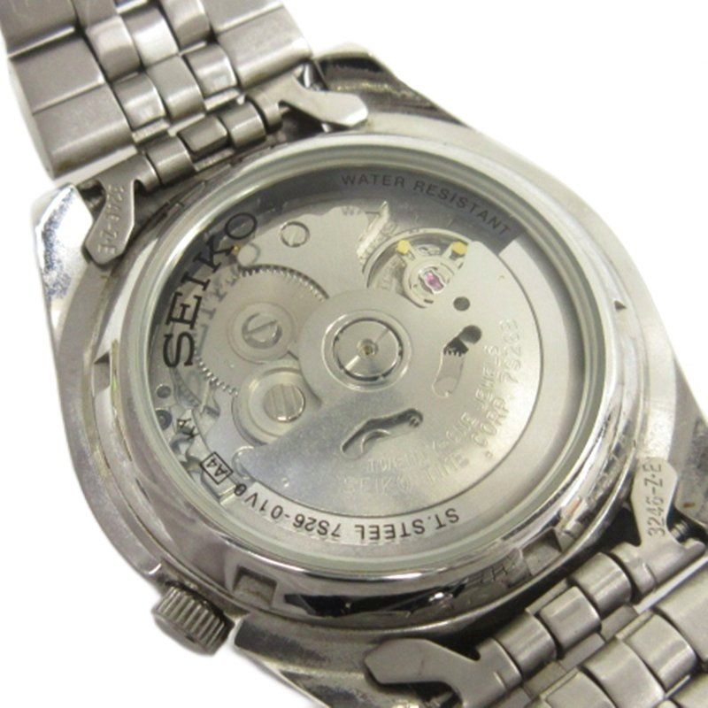 セイコー SEIKO セイコー5 ファイブ 腕時計 自動巻き 裏スケルトン